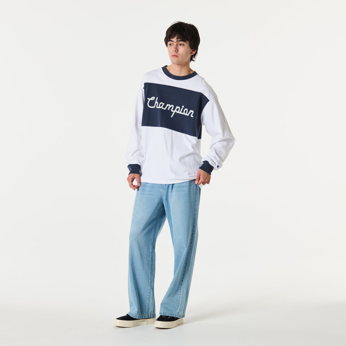 ロングスリーブTシャツ (C8-E401)