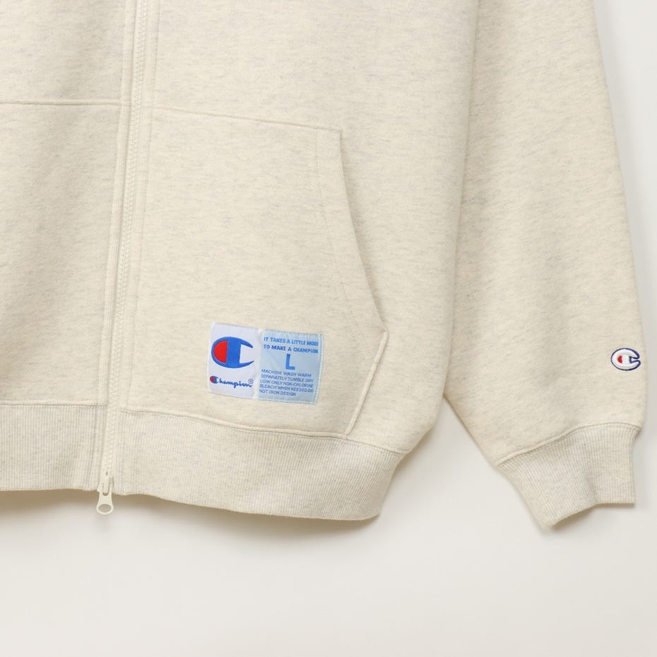 ジップフーデッドスウェットシャツ (C3-A109)
