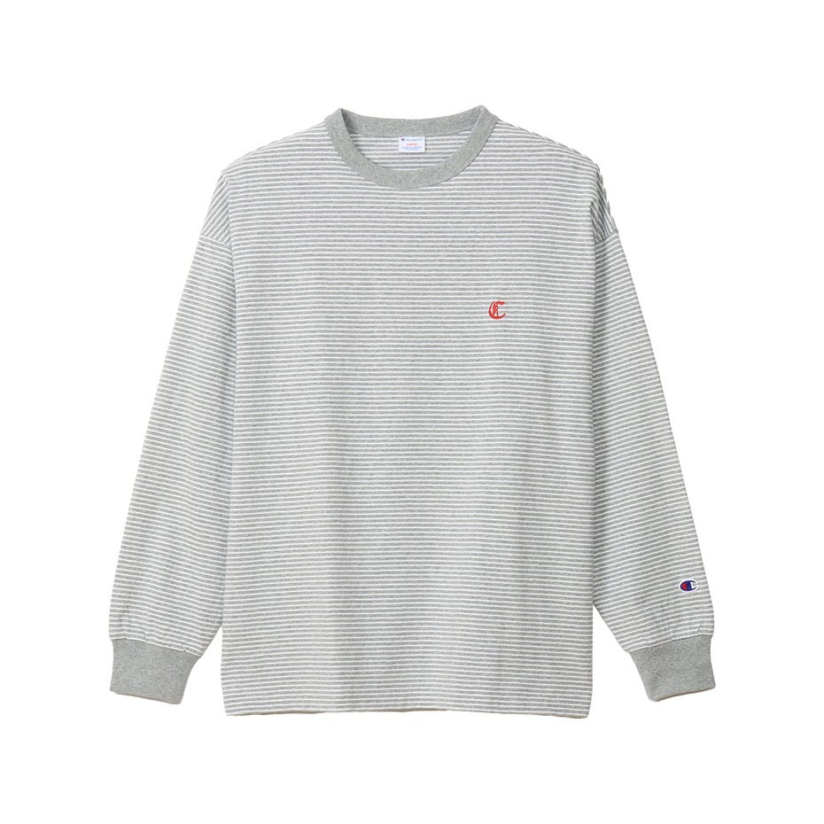 ロングスリーブTシャツ (C3-A405)-【チャンピオン公式】