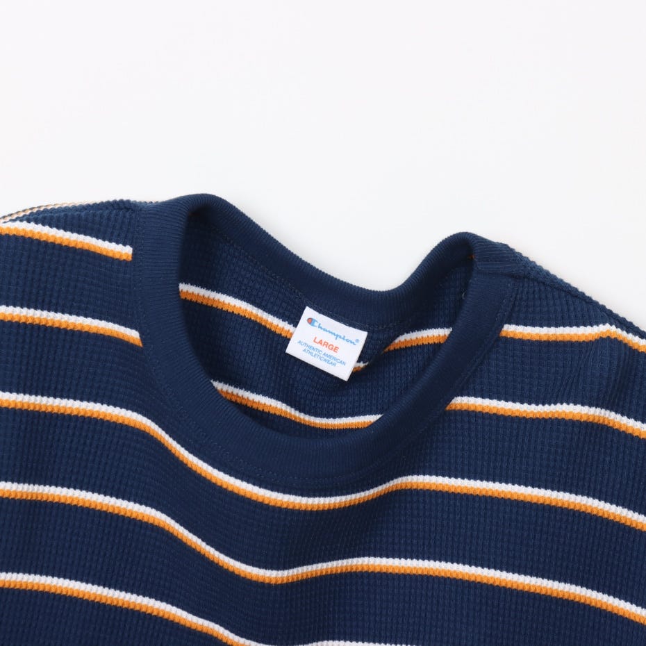 ボーダーロングスリーブTシャツ (C3-A407)