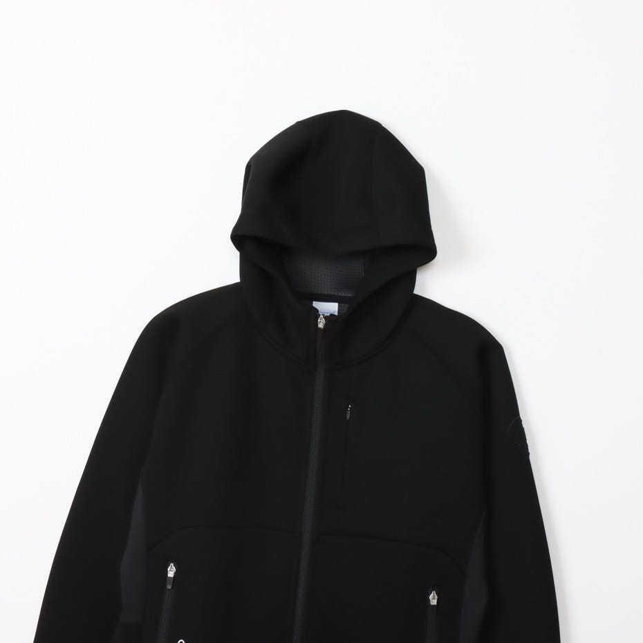 テックウィーブ 3LS ジップフーデッドスウェットシャツ (C3-AG102)