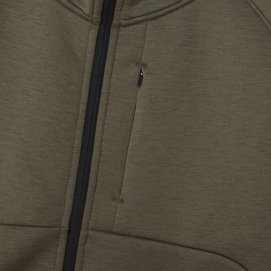 テックウィーブ 3LS ジップフーデッドスウェットシャツ (C3-AG102)