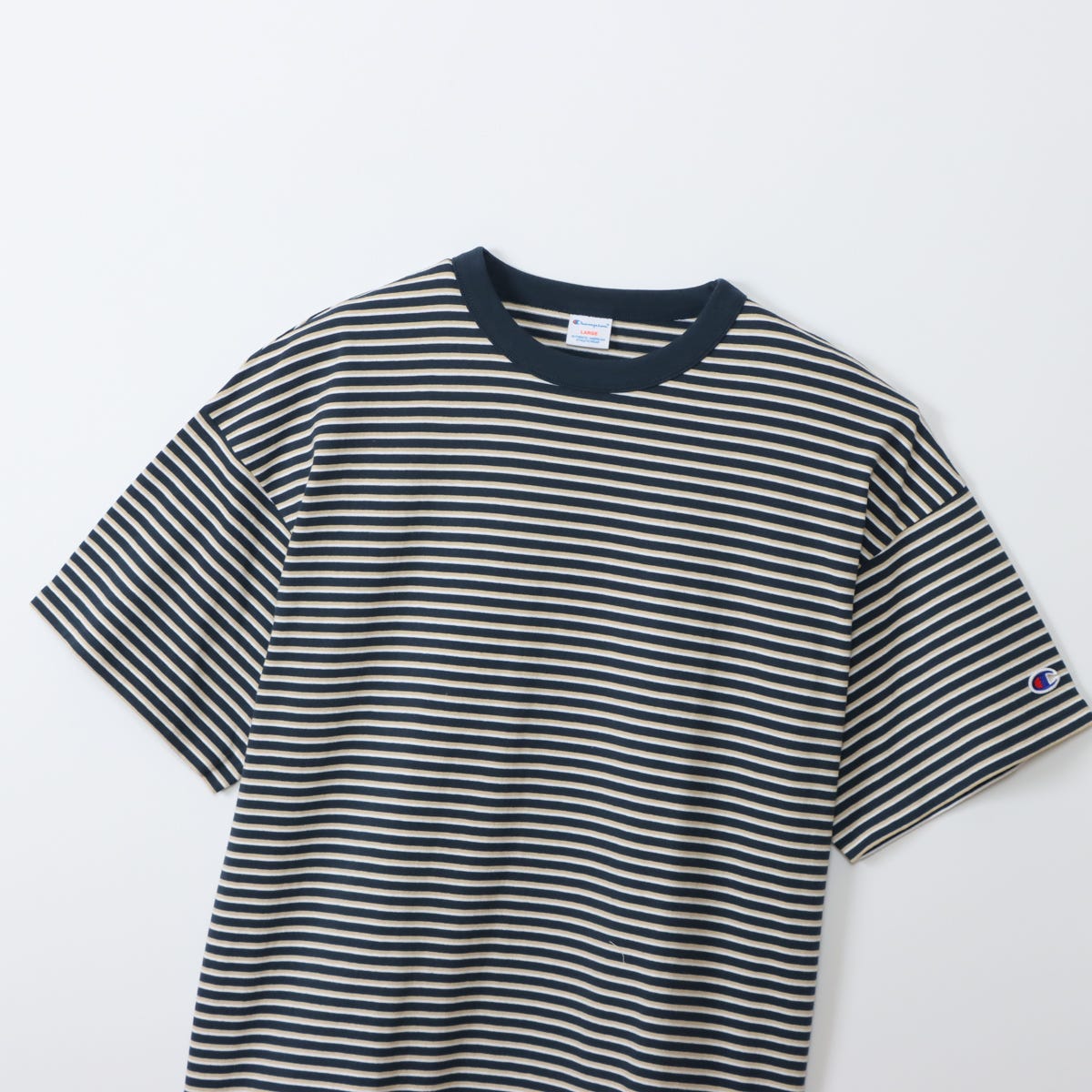 ボーダーショートスリーブTシャツ (C3-B328)