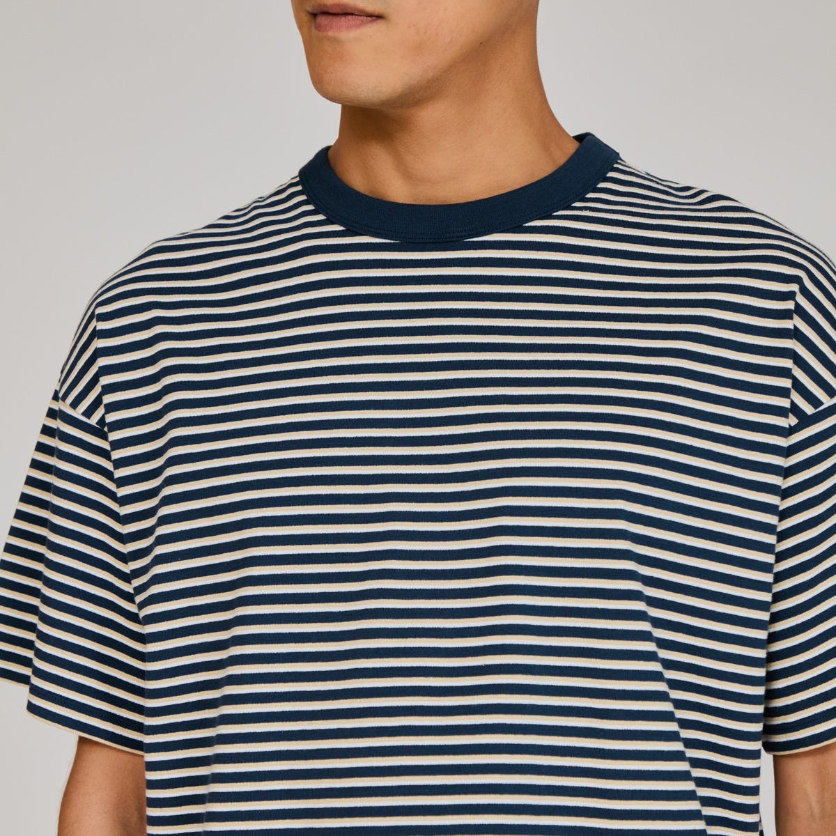 ボーダーショートスリーブTシャツ (C3-B328)
