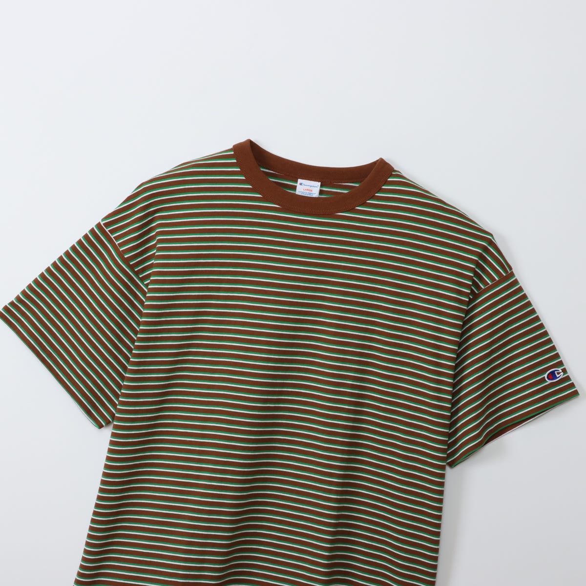 ボーダーショートスリーブTシャツ (C3-B328)