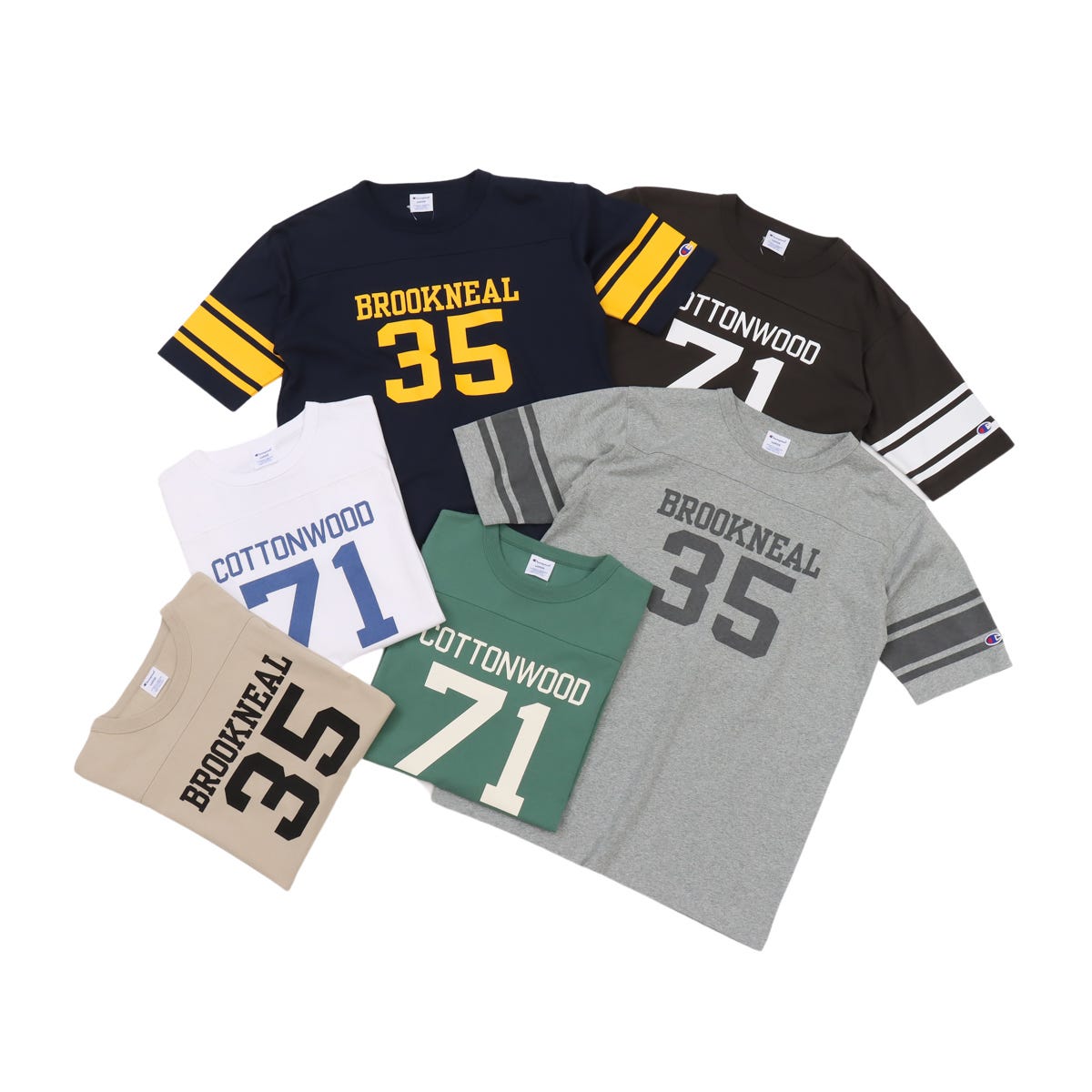 ショートスリーブフットボールTシャツ (C3-B349)