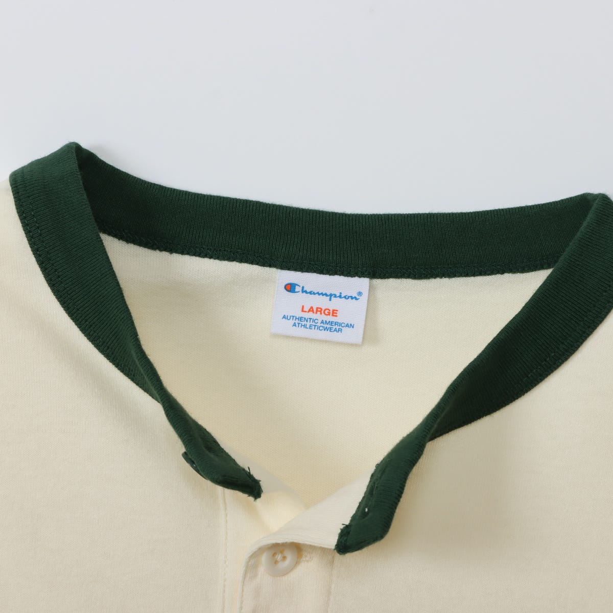 ロングスリーブヘンリーネックTシャツ (C3-B405)