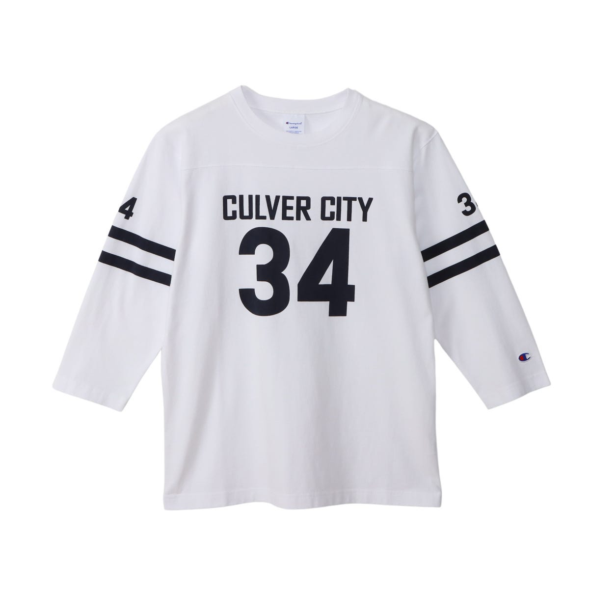 3/4 スリーブフットボールTシャツ (C3-B412)