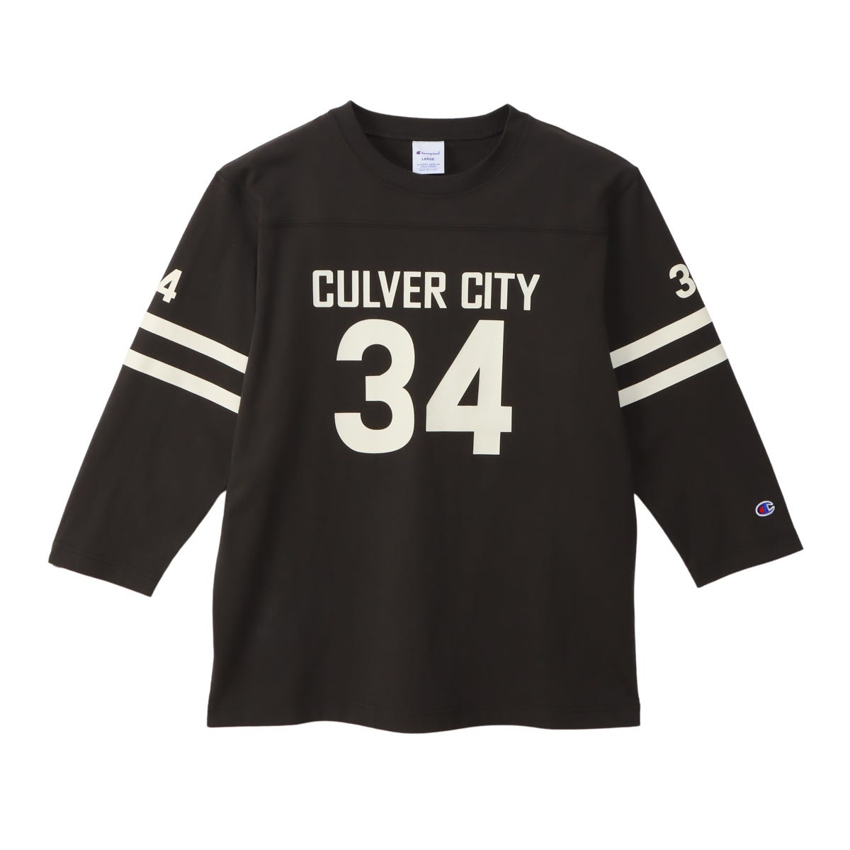 3/4 スリーブフットボールTシャツ (C3-B412)
