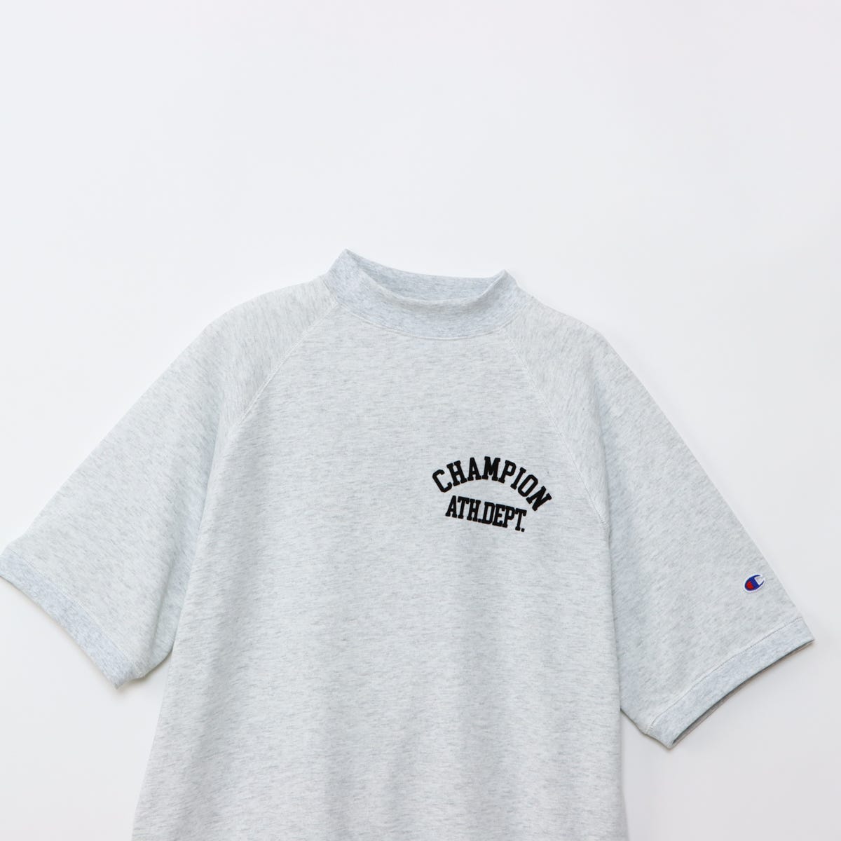 ショートスリーブモックネックスウェットシャツ (C3-BG003)