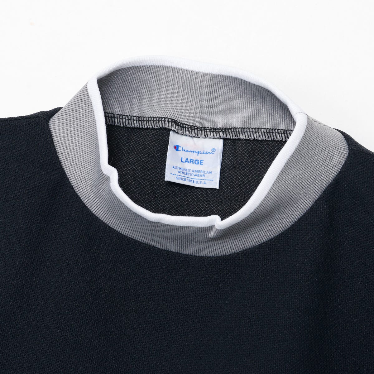ロングスリーブモックネックシャツ (C3-BG401)