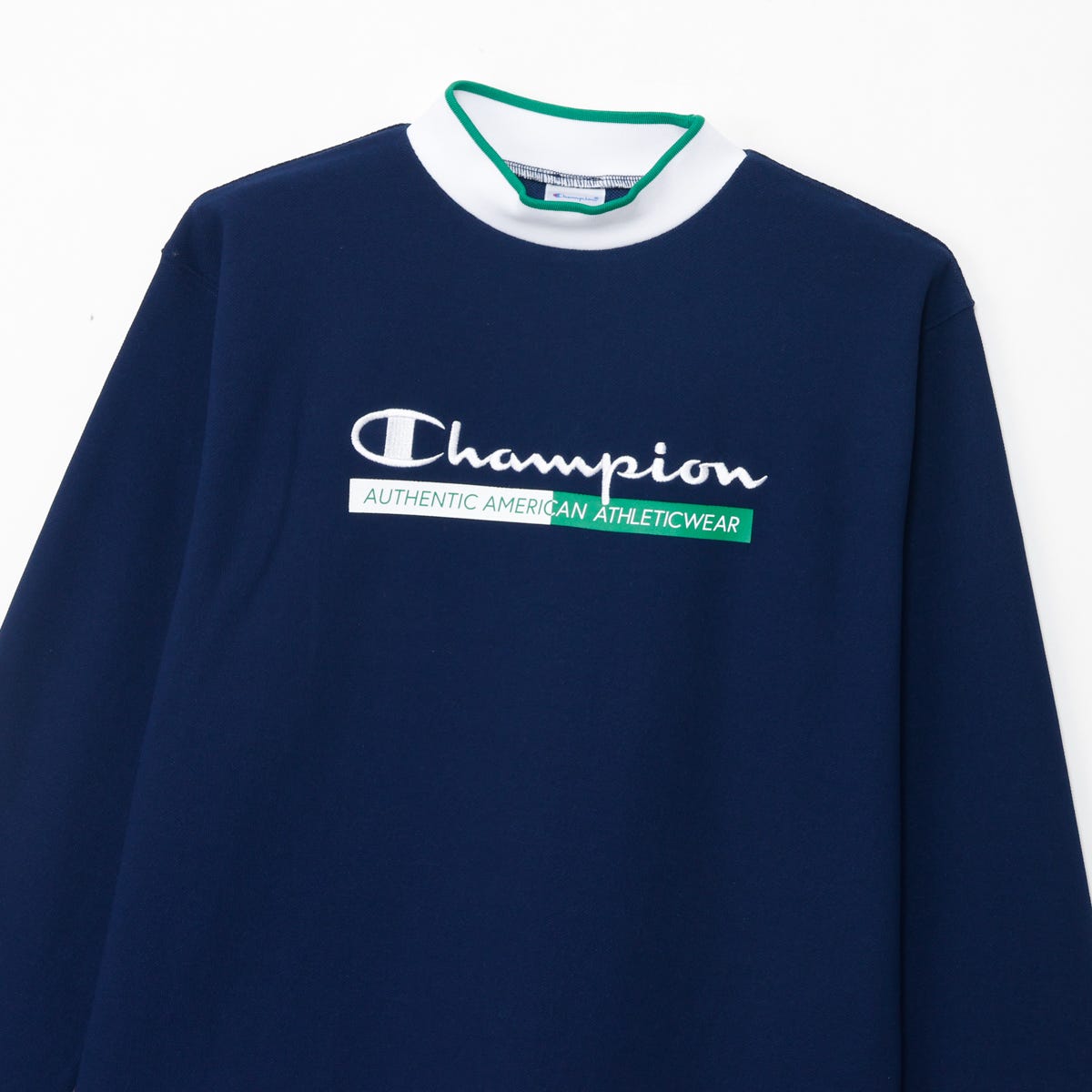 ロングスリーブモックネックシャツ (C3-BG401)
