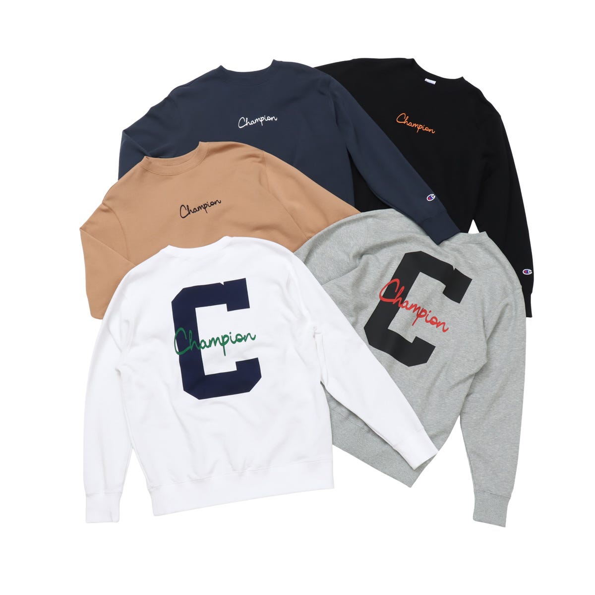 クルーネックスウェットシャツ (C3-C029)