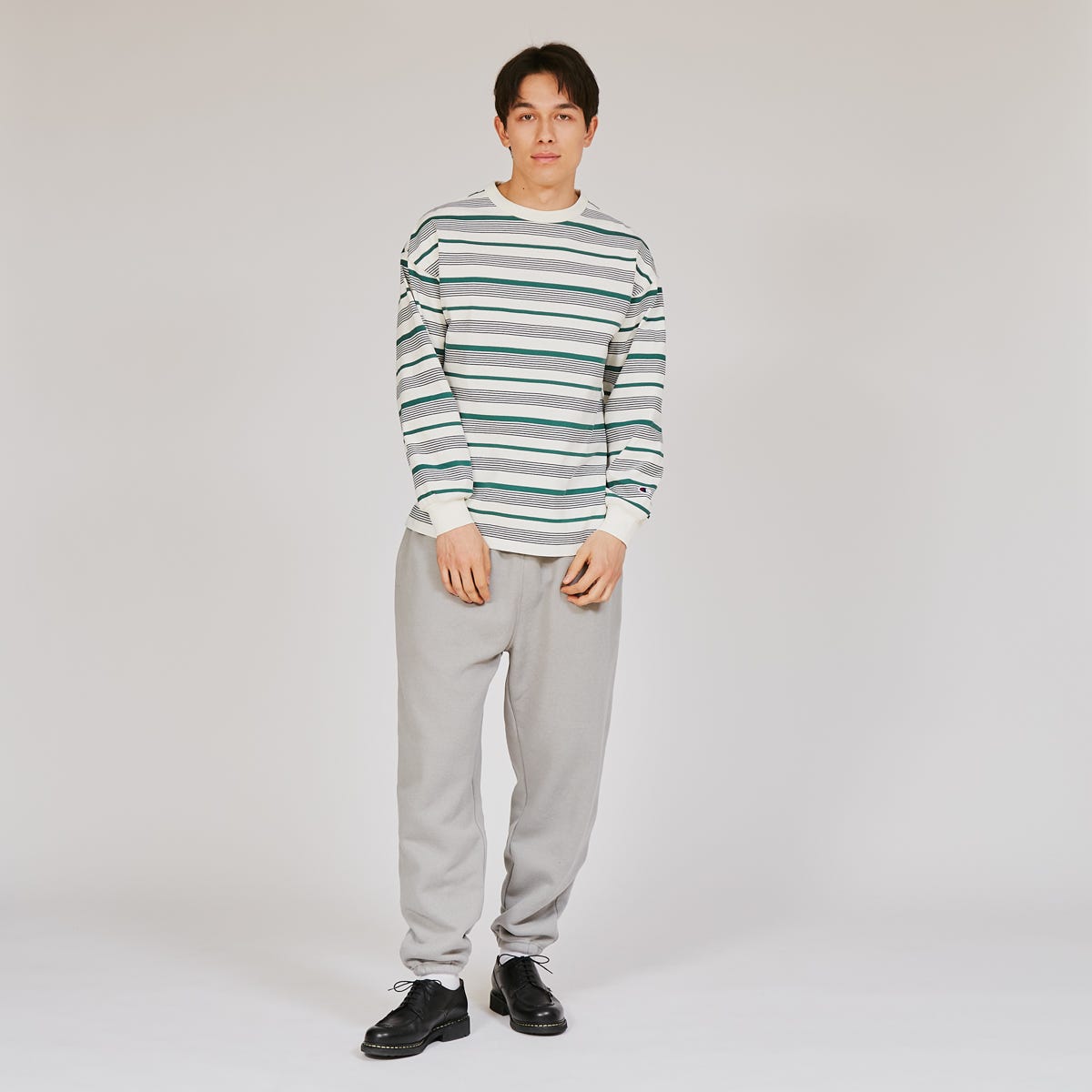 ロングスリーブボーダーTシャツ (C3-C405)