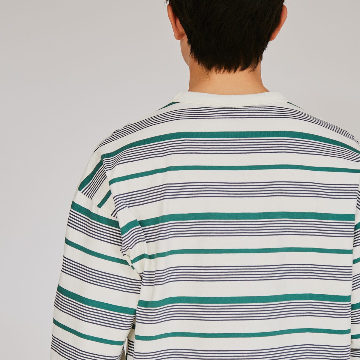 ロングスリーブボーダーTシャツ (C3-C405)