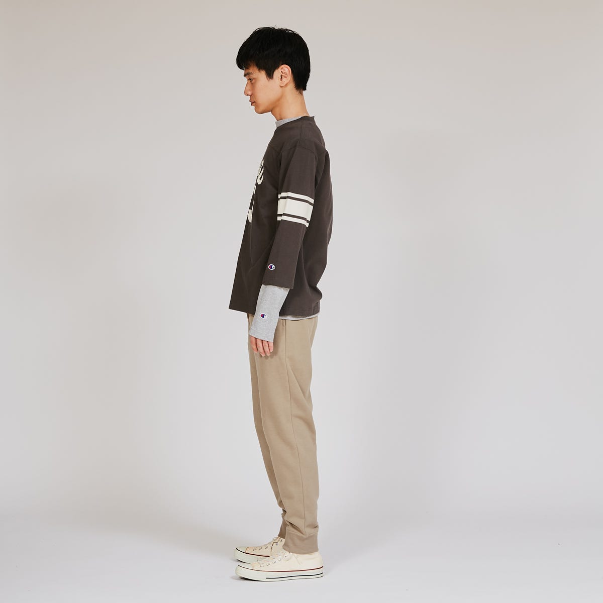 3/4スリーブフットボールTシャツ