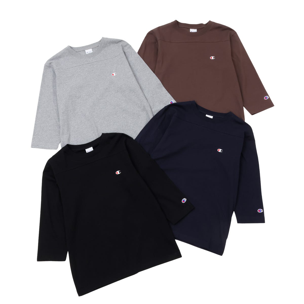 3/4スリーブフットボールTシャツ (C3-C426)