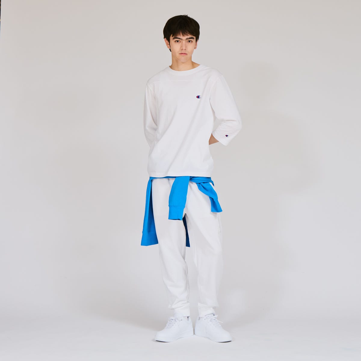 3/4スリーブフットボールTシャツ (C3-C426)