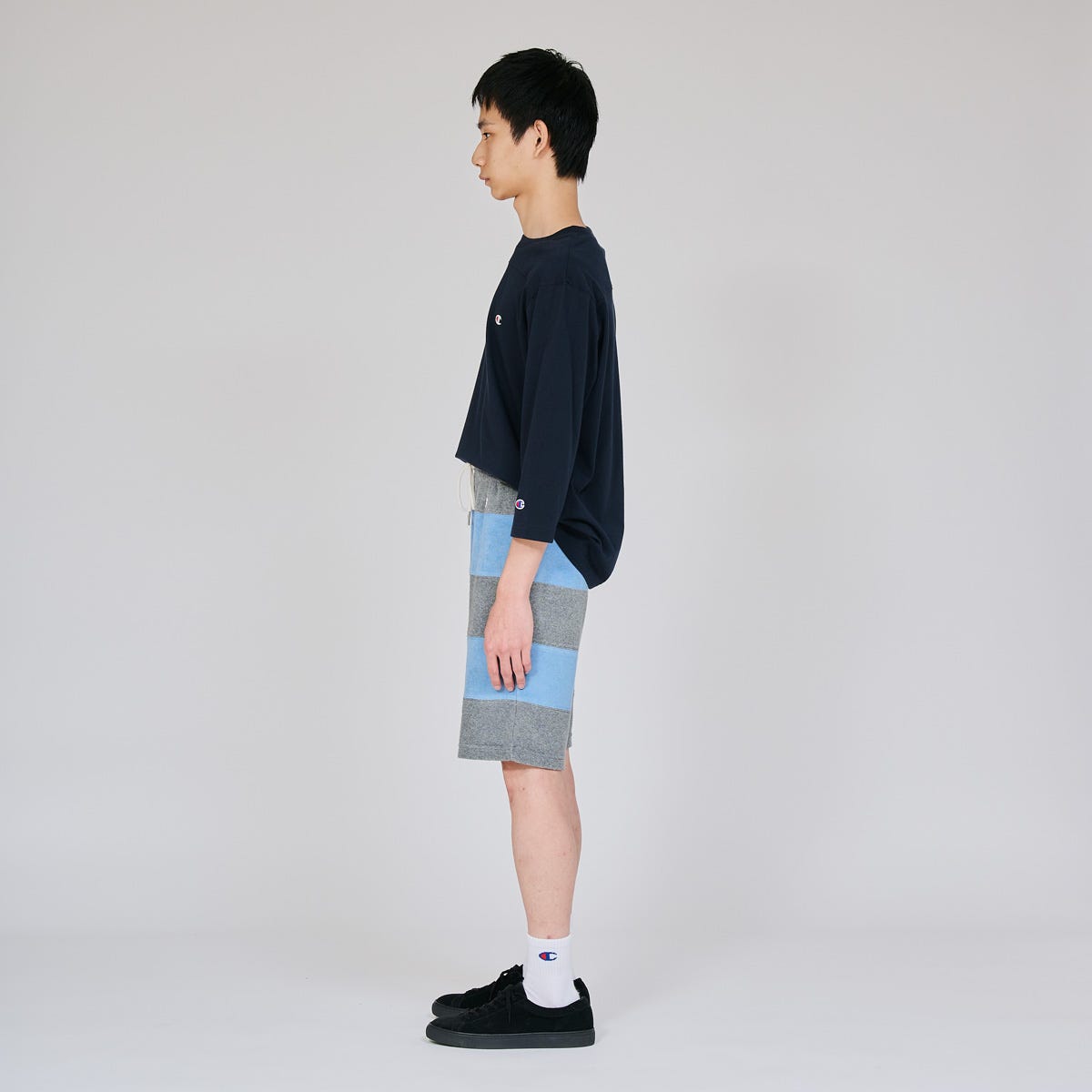 3/4スリーブフットボールTシャツ (C3-C426)
