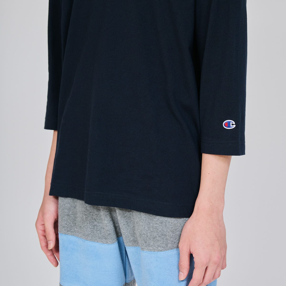 3/4スリーブフットボールTシャツ (C3-C426)