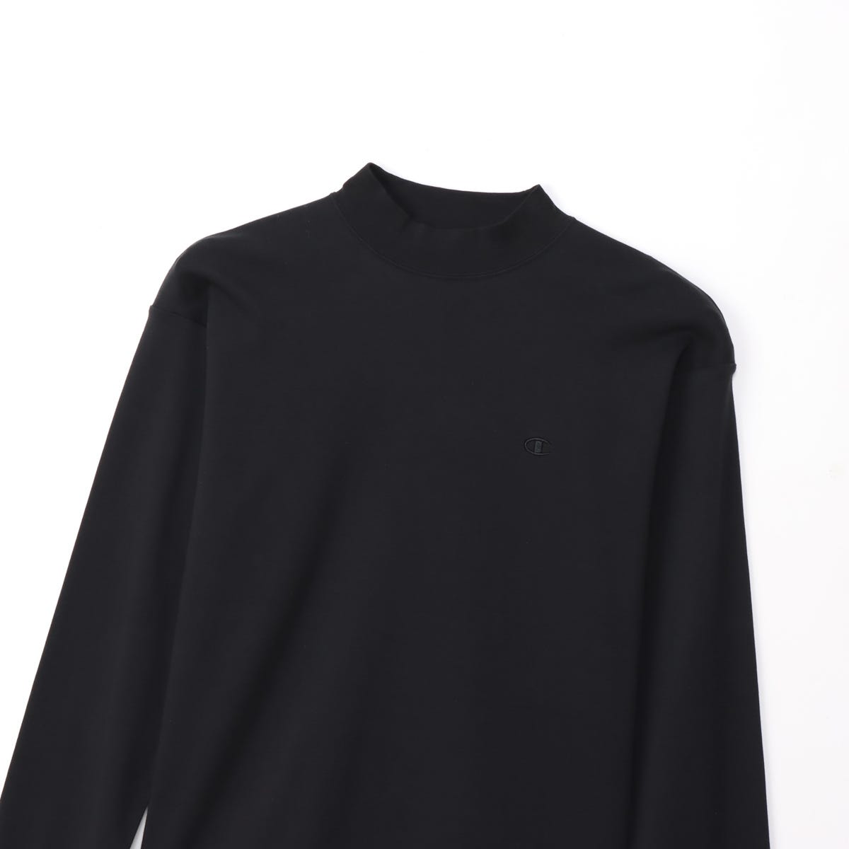 モックネックロングスリーブTシャツ (C3-C427)