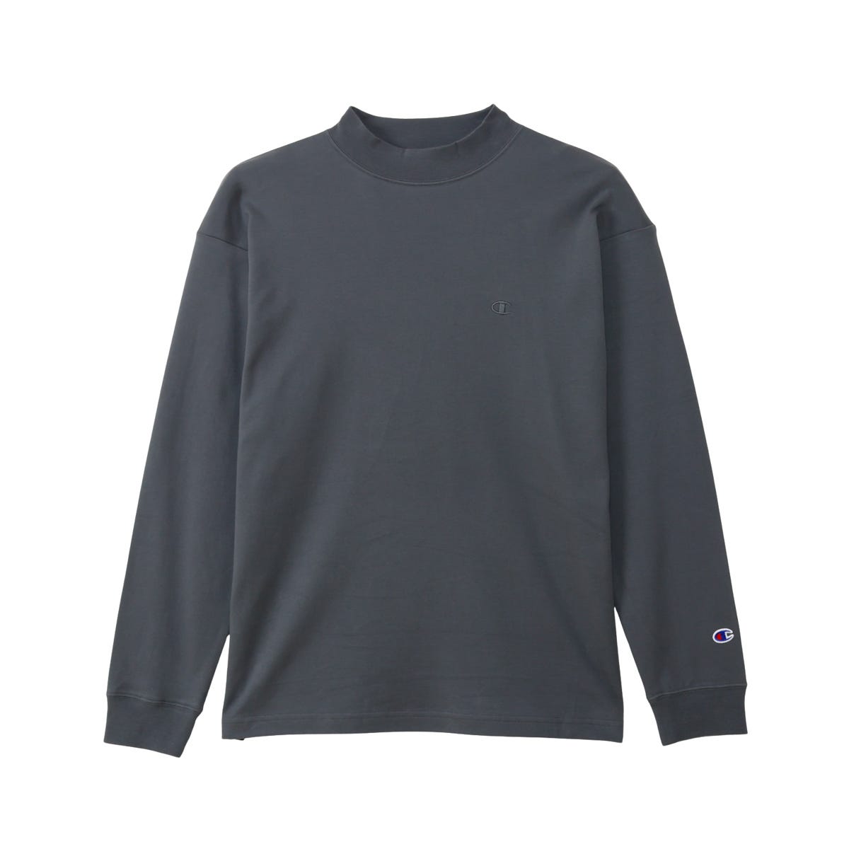 モックネックロングスリーブTシャツ (C3-C427L)