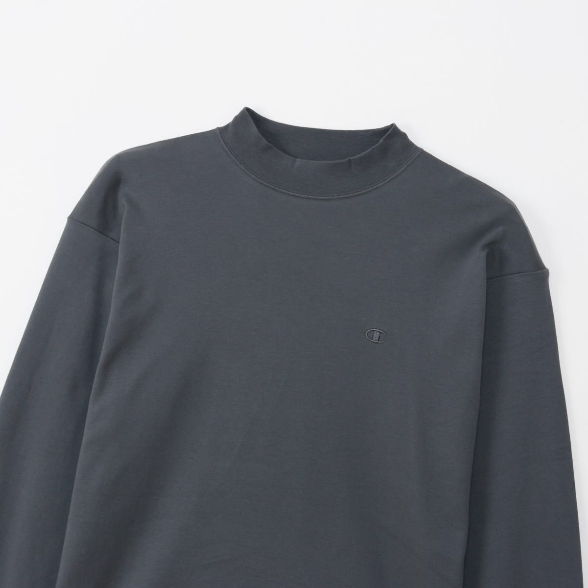 モックネックロングスリーブTシャツ (C3-C427L)