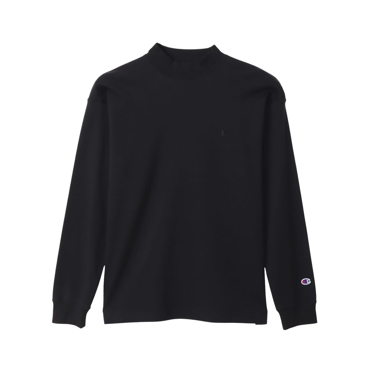 モックネックロングスリーブTシャツ (C3-C427L)