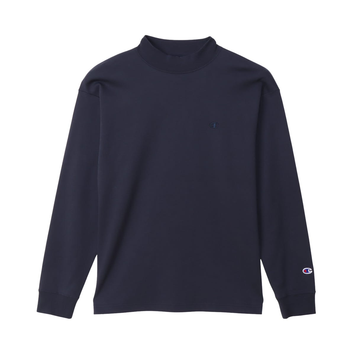 モックネックロングスリーブTシャツ (C3-C427L)
