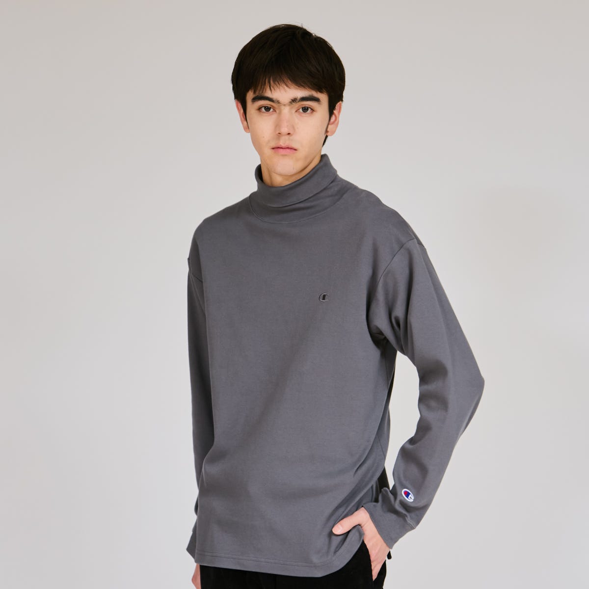 タートルネックロングスリーブTシャツ (C3-C428)