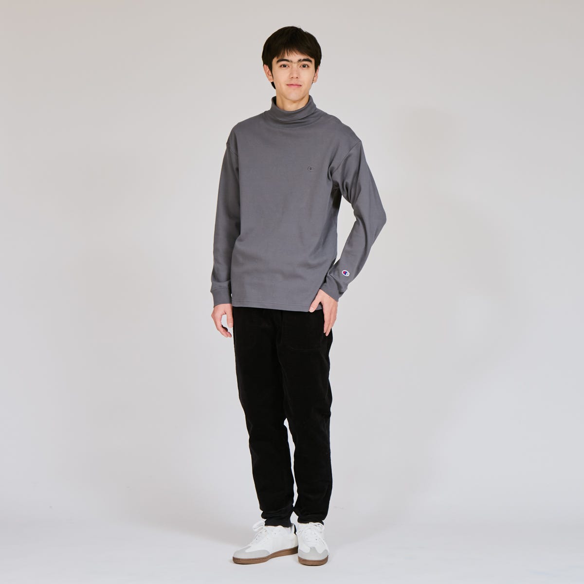 タートルネックロングスリーブTシャツ (C3-C428)