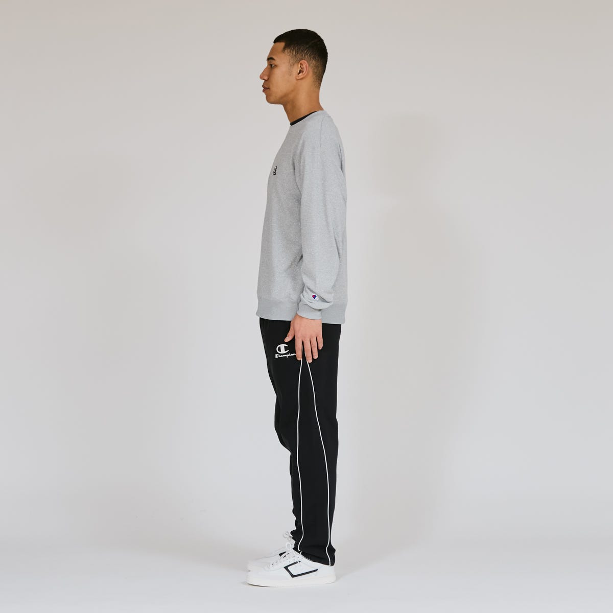 テックウィーブ テリークルースウェットシャツ (C3-CS011)