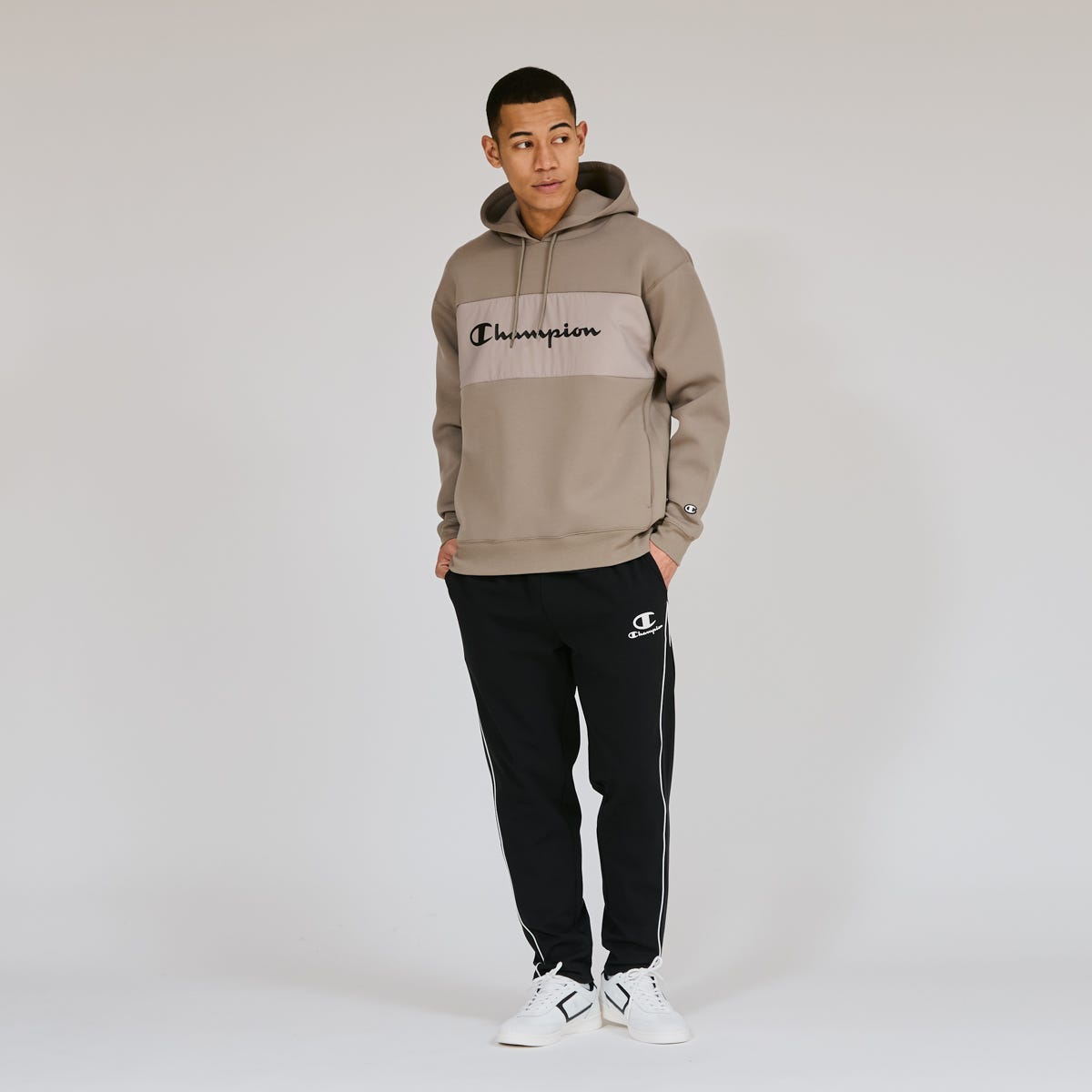 テックウィーブ 3LS フーデッドスウェットシャツ