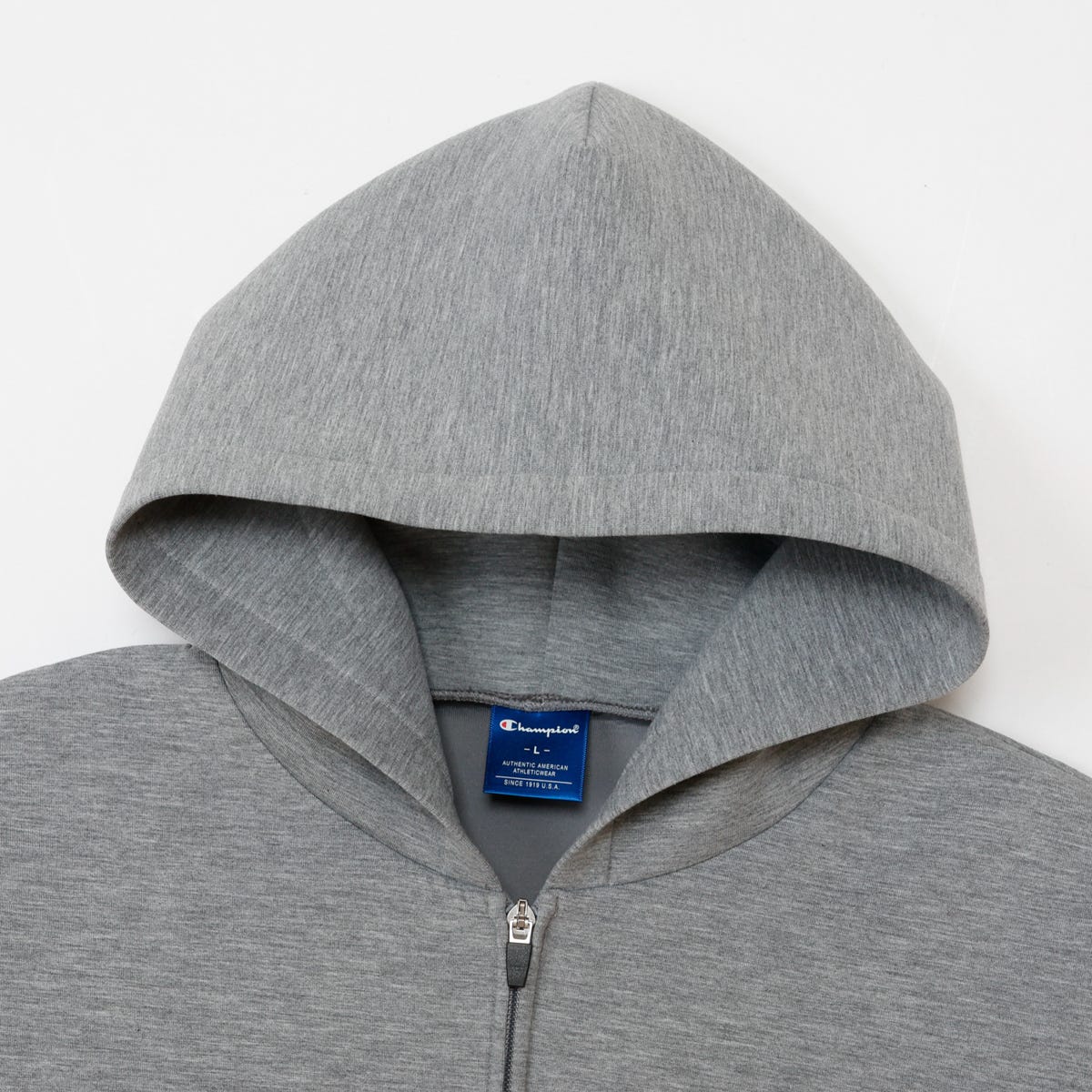 テックウィーブ 3LS ジップフーデッドスウェットシャツ