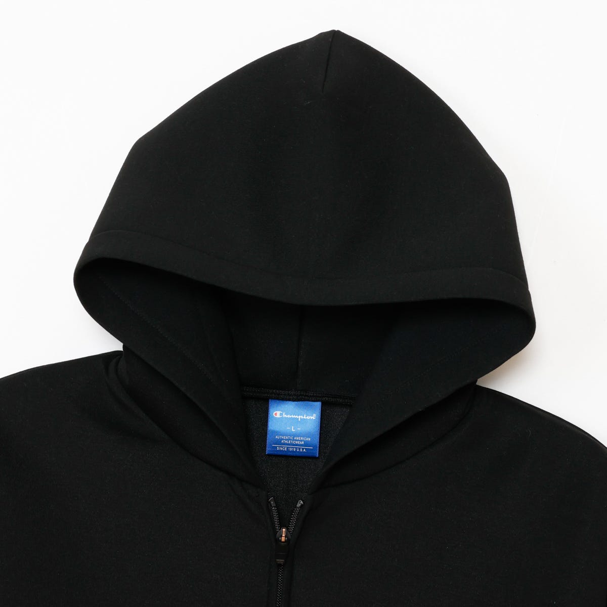 テックウィーブ 3LS ジップフーデッドスウェットシャツ