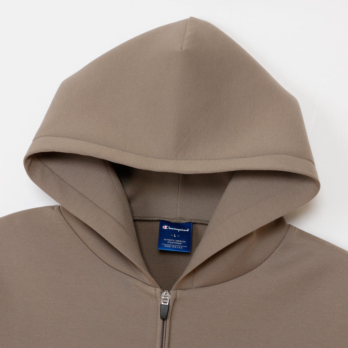 テックウィーブ 3LS ジップフーデッドスウェットシャツ
