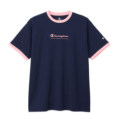 ネイビーXピンク / S