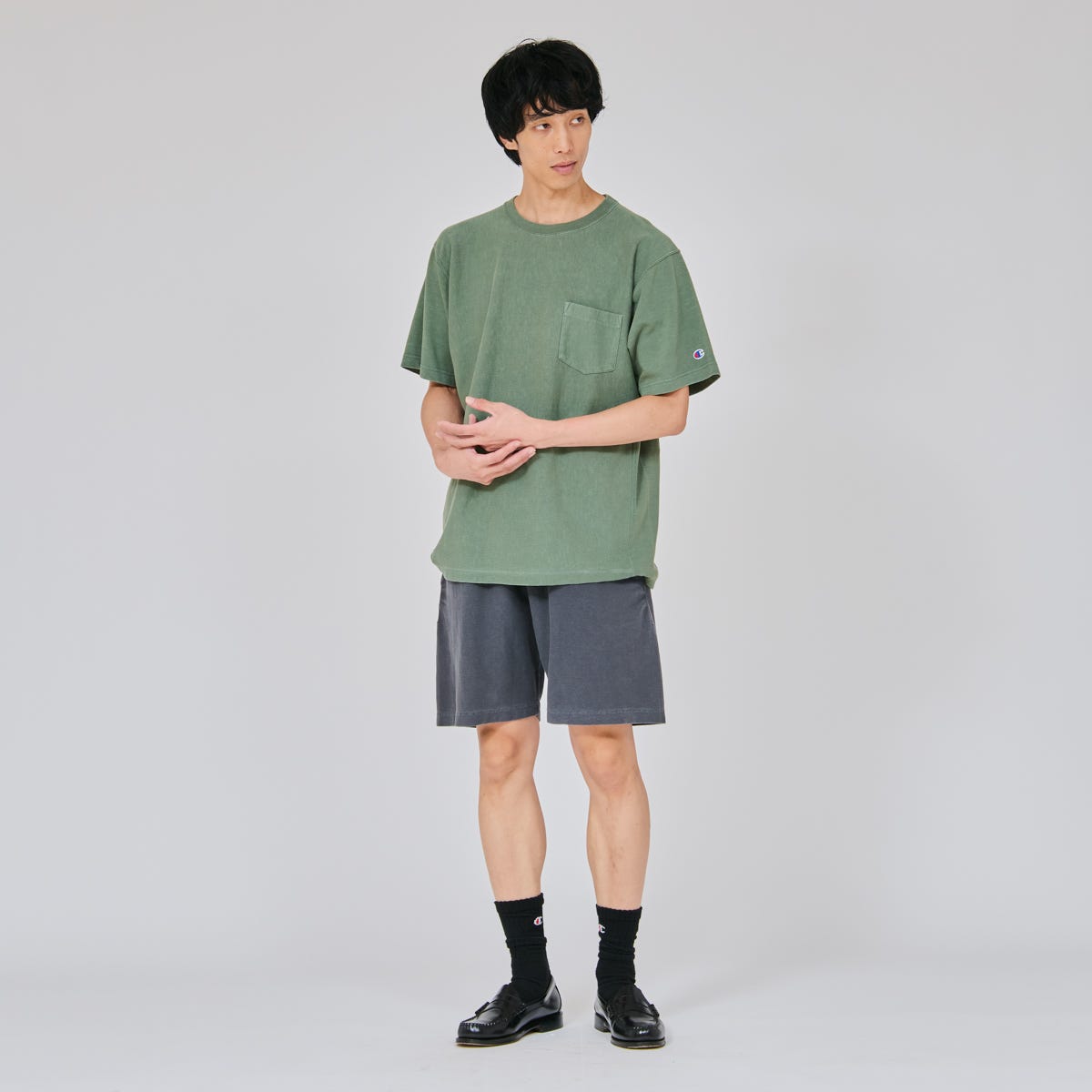 リバースウィーブ(R)ショートスリーブポケットTシャツ