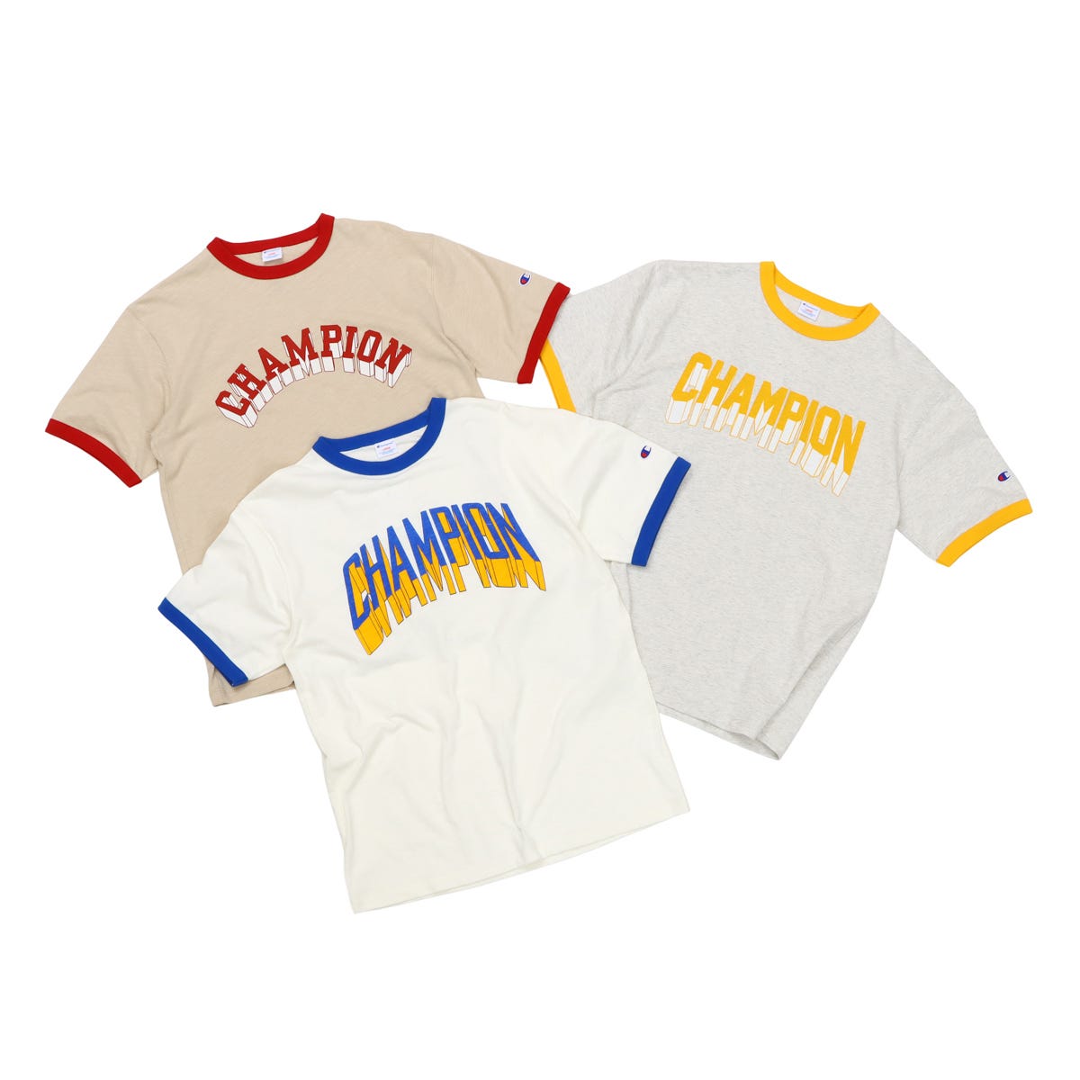ショートスリーブリンガーTシャツ (C3-D322)