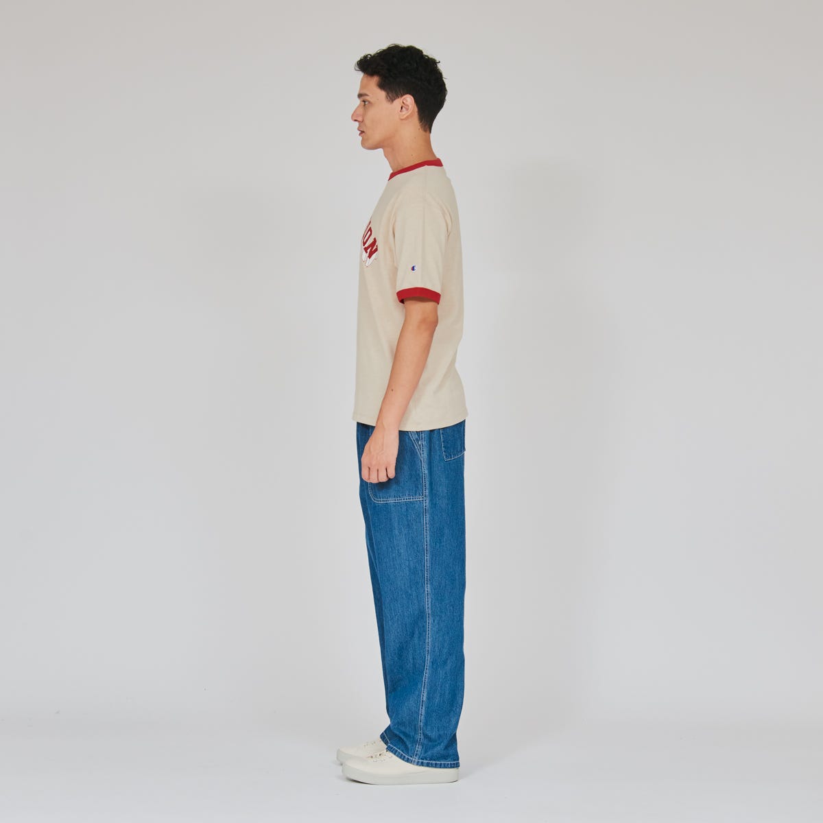 ショートスリーブリンガーTシャツ (C3-D322)