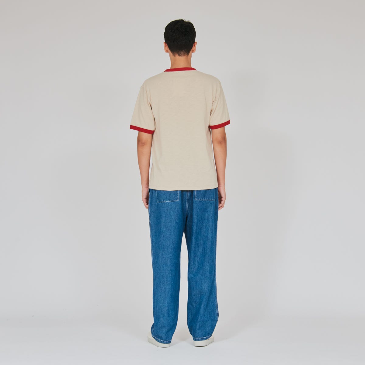 ショートスリーブリンガーTシャツ (C3-D322)