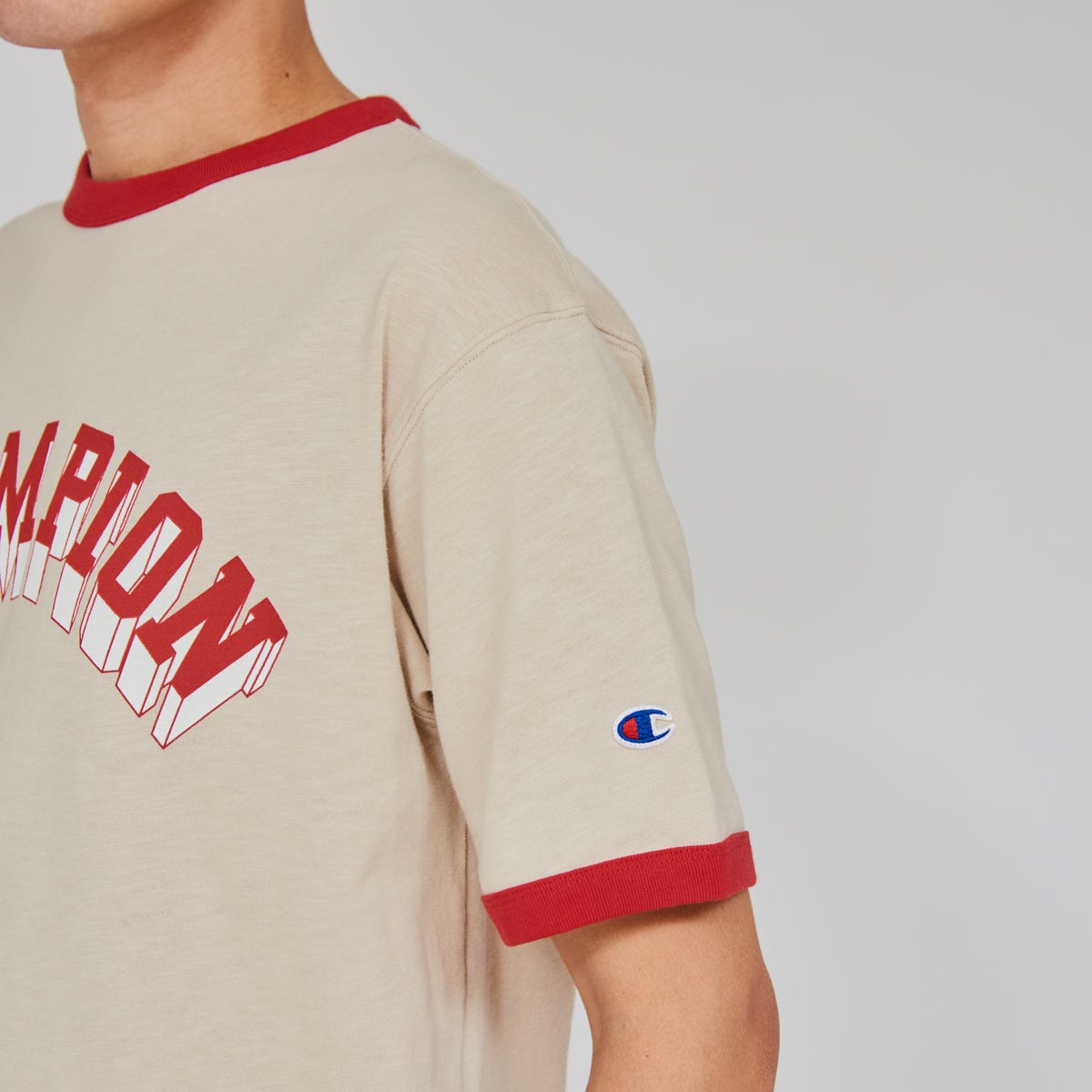 ショートスリーブリンガーTシャツ (C3-D322)