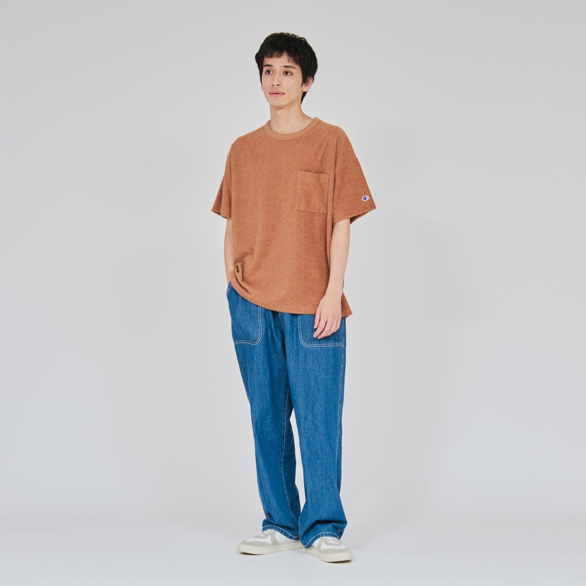 ショートスリーブポケットTシャツ (C3-D324)