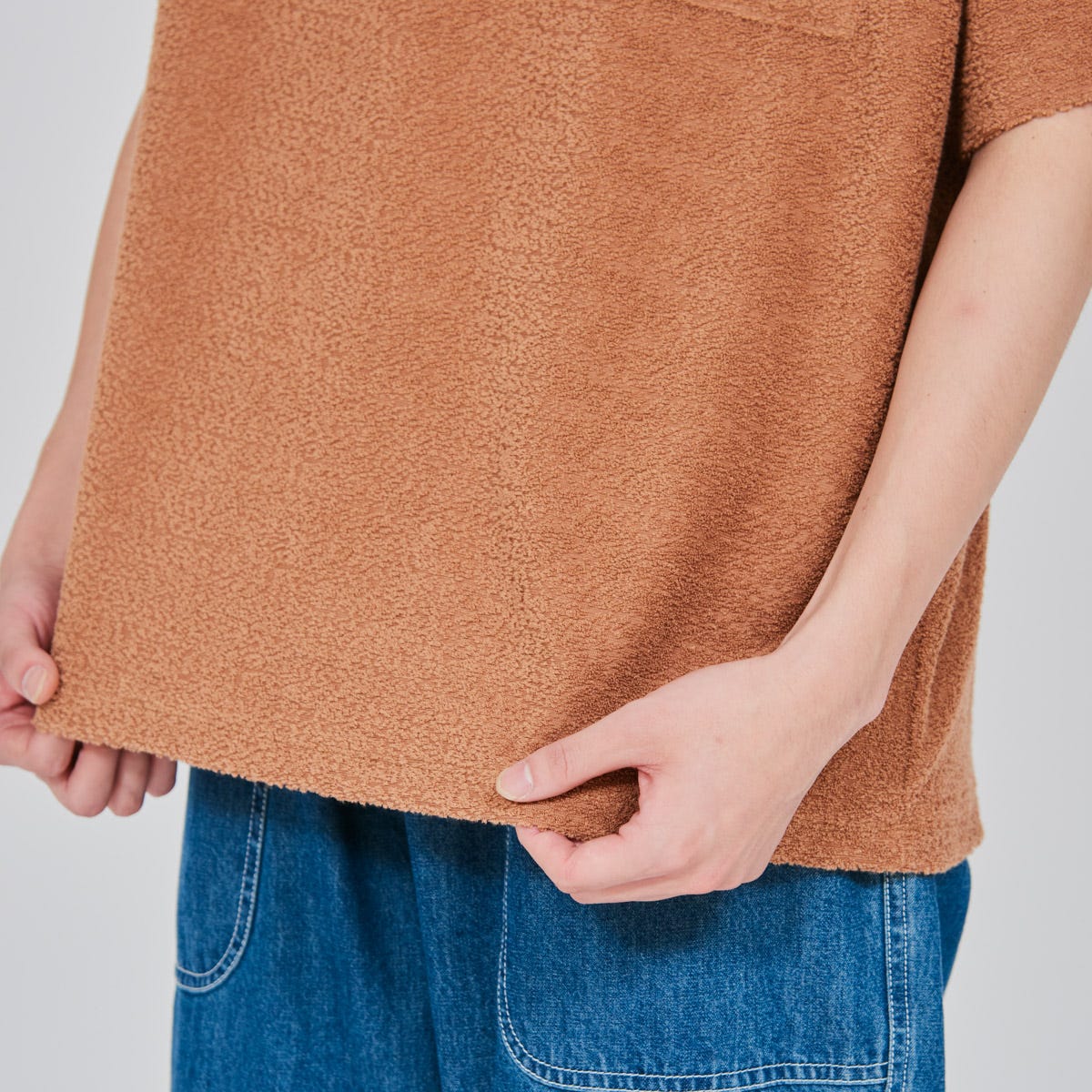 ショートスリーブポケットTシャツ (C3-D324)