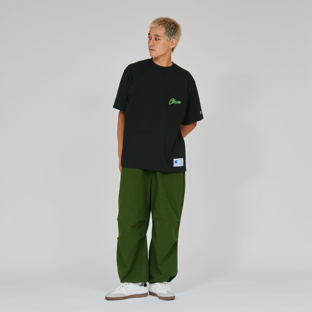 ショートスリーブポケットTシャツ (C3-D332)