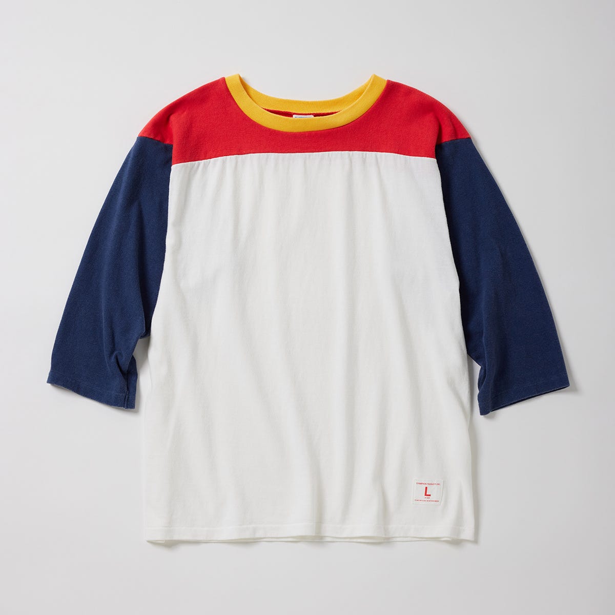 3/4スリーブ フットボールTシャツ (C3-D406)