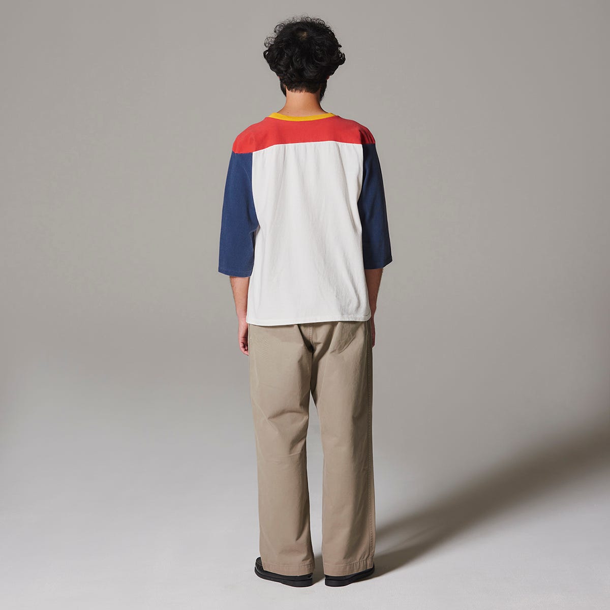 3/4スリーブ フットボールTシャツ (C3-D406)