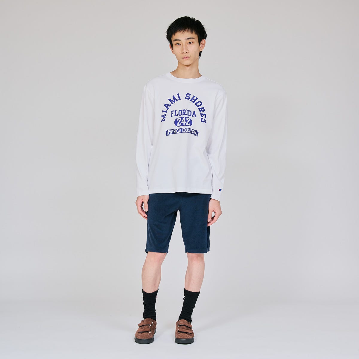 ロングスリーブTシャツ (C3-D411)