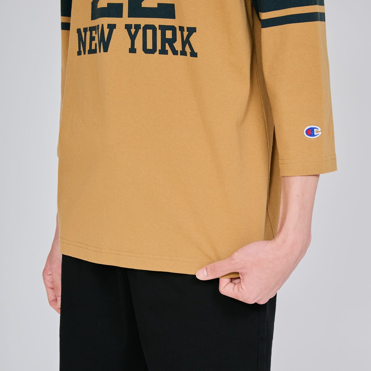 3/4 スリーブフットボールTシャツ