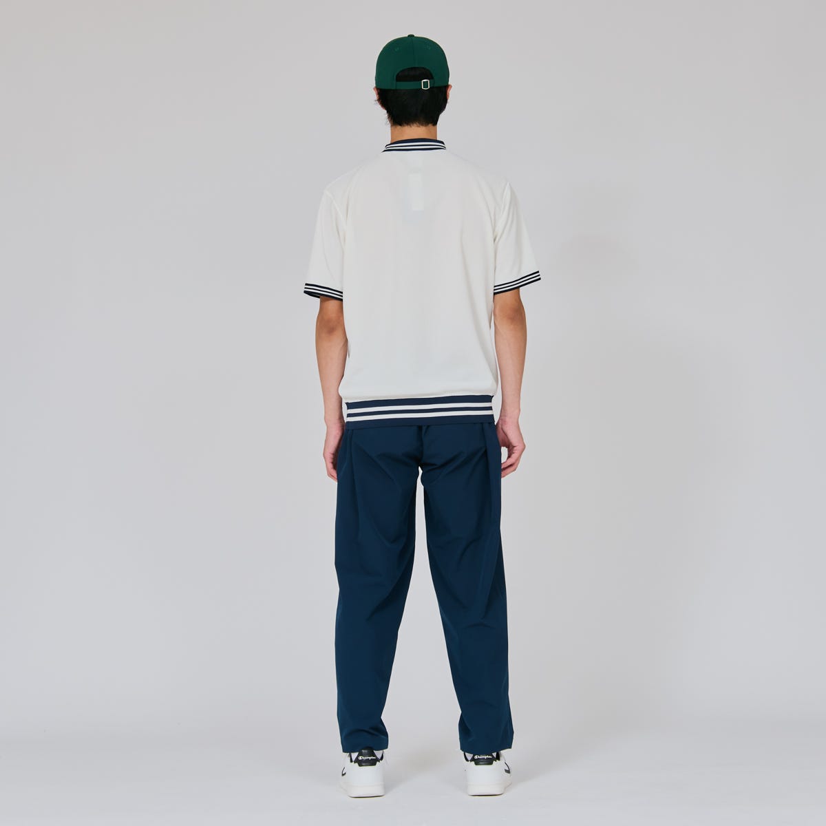 ショートスリーブモックネックシャツ (C3-DG303)